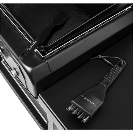 Plancha gaz CAMPINGAZ BLUE FLAME EXLD 2 brûleurs sur chariot, 60x40 cm