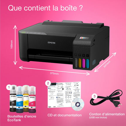 Imprimante jet d'encre EPSON EcoTank ET-1810
