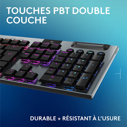 Clavier gamer sans fil LOGITECH G915 X Lightspeed Tactile