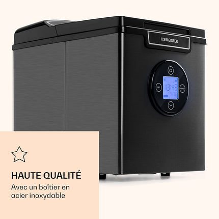 Machine à glaçons KLARSTEIN Icemeister 2G - Gris foncé