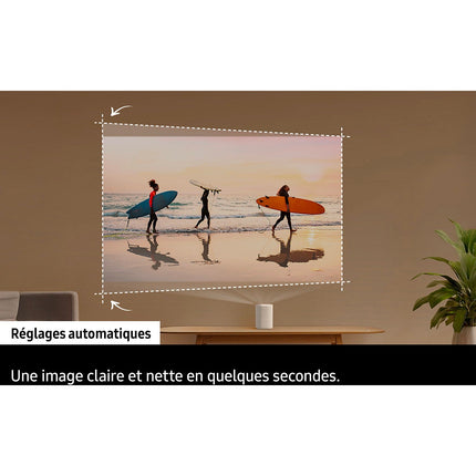 Vidéoprojecteur portable SAMSUNG The Premiere 5 LPF5D ultra-courte