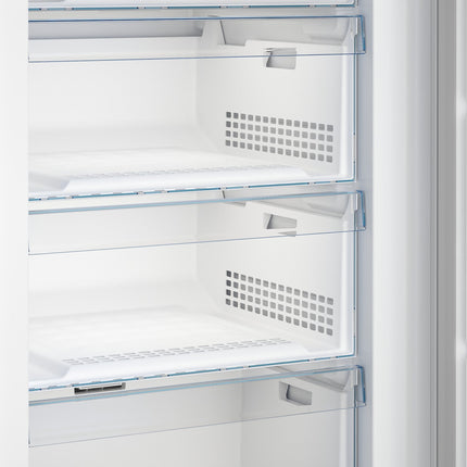 Congélateur armoire BEKO RFNE448E55W