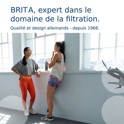 Gourde filtrante BRITA filtrante Active vert foncé