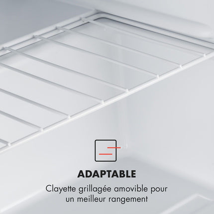 Mini congélateur KLARSTEIN Garfield Eco 4 étoiles 34L compact noir