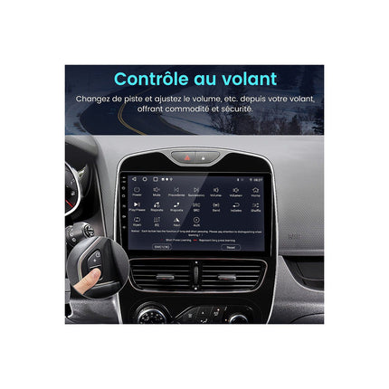 Autoradio connecté JUNSUN pour Renault Clio 4 2017-2019 Carplay