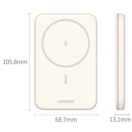 Batterie externe UGREEN MagSafe 10000mAh Crème