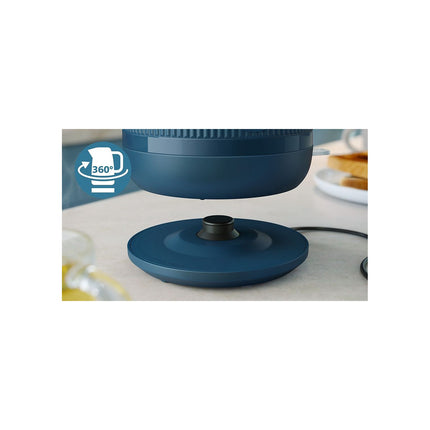 Bouilloire PHILIPS HD9411/70 Bouilloire électrique bleue Série 3000 1.7L, 2200W