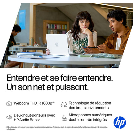 Ordinateur portable HP OmniBook 5 16-bf0005nf OLED Copilot+PC