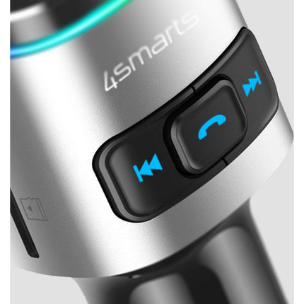 Transmetteur FM 4 SMARTS Bluetooth avec Chargeur auto