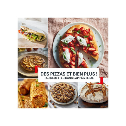 Four à pizza électrique TEFAL Pronto JM600TE0 pizza 30 cm préchauffage 15 min, jusqu'à 400°C