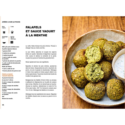 Livre de cuisine HACHETTE Ninja : Airfryer Recettes Etudiants