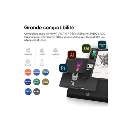 Tablette graphique XPPEN Deco Pro LW (Gen 2)+ACK05