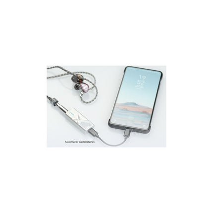 DAC audio FIIO Ampli portable KA13 USB-C Silver