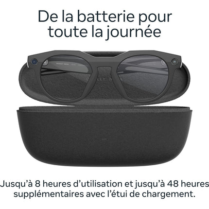 Lunettes connectées META Oakley HSTN Noir Prizm Polar Noir