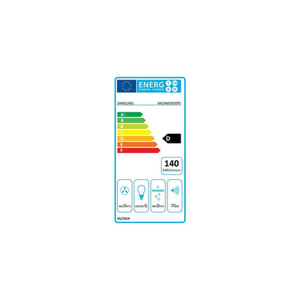 Hotte décorative murale SAMSUNG NK24M3050PS