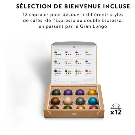 Nespresso KRUPS Vertuo pop+ YY5359FD argent