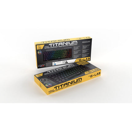 Clavier gamer THE G-LAB KEYZ titanium