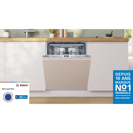 Lave vaisselle encastrable BOSCH SMV4EVX36F, SERENITY, Série 4, Silence Plus