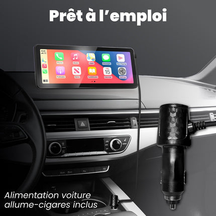 Fixation TNB Ecran sans fil CarPlay & Android Noir