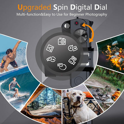Appareil photo Hybride NBD 2 batteries + Carte SD 32Go + Clé USB