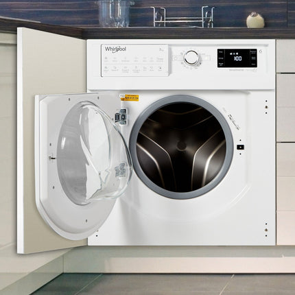 Lave linge hublot encastrable WHIRLPOOL BIWMWG71483FRN