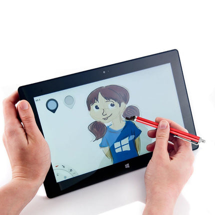 Stylet AVIZAR Stylet Universel Ecran Tactile Rouge
