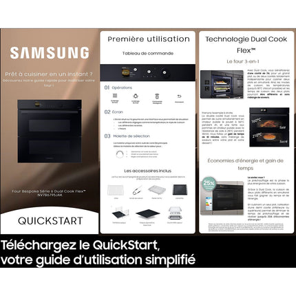 Four encastrable SAMSUNG NV7B6795JAK Bespoke série 6