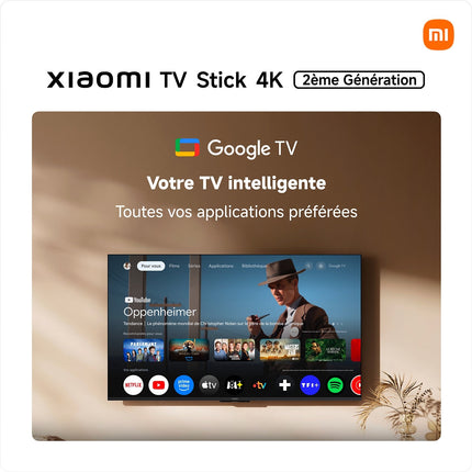 Clé TV XIAOMI STICK TV 4K OB6-EU
