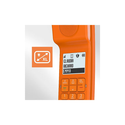 Téléphone sans fil ALCATEL ePure Iconic Orange