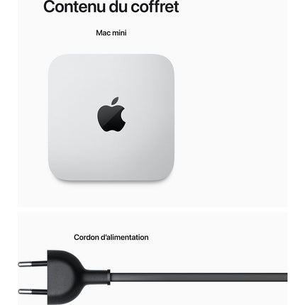 Ordinateur Apple MAC Mini M2 8Go RAM 512Go SSD Reconditionné