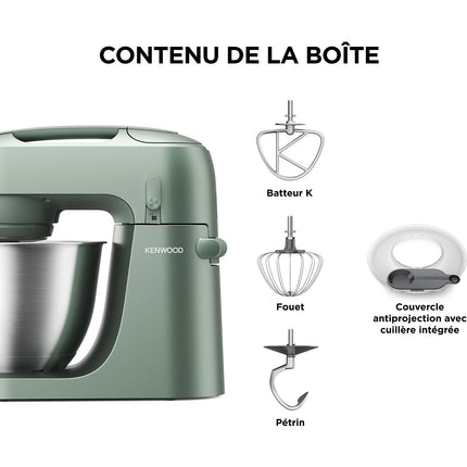 Robot pâtissier KENWOOD KITCHEN MACH GO COLLECTION KZM35.000GR