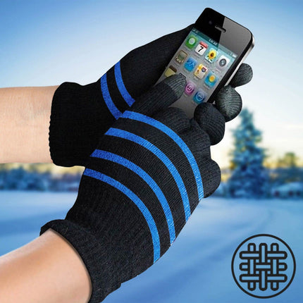 Gants AKASHI Gants d'hiver Unisexe Écran Tactile Bleu