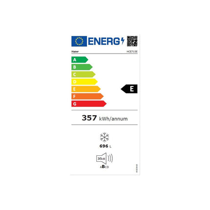 Congélateur coffre HAIER HCE715E