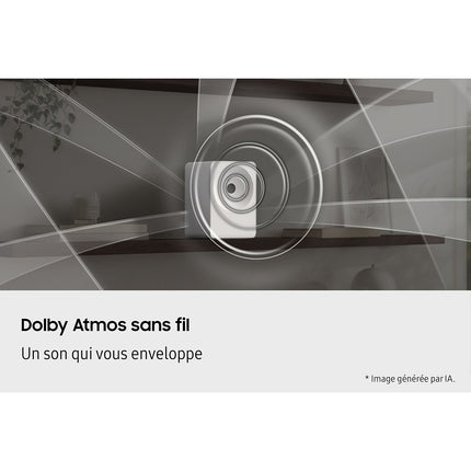 Enceinte sans fil SAMSUNG Music Studio 7 HW-LS70H WiFi BT BLACK