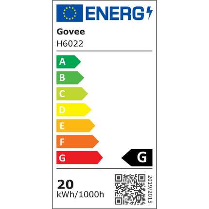 Lampe connectée GOVEE Lampe de table LED RGBICWW