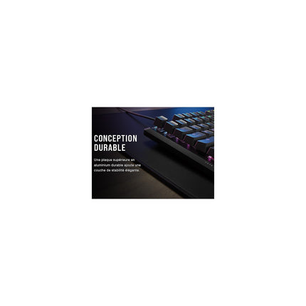 Clavier gamer CORSAIR K70 Core Gris