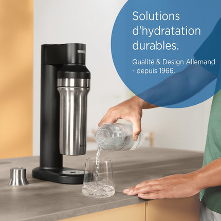Machine à soda BRITA sodatrio noire