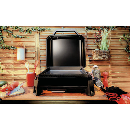 Plancha gaz WEBER SLATE GP à poser 43x41 cm