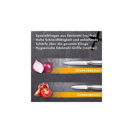 Set de couteaux CLASSBACH C-MBS4018-Blanc
