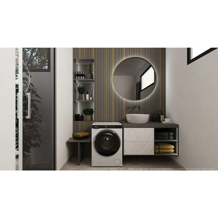 Lave linge séchant hublot HAIER HWD50-BP12307U-S