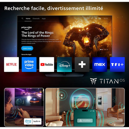 TV QLED PHILIPS 43PUS9000 (108cm)