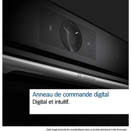 Four micro onde combiné BOSCH CMG7761B1 série 8 Air Fry