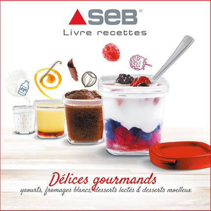 Yaourtière et fromagère SEB YG661500 MULTIDELICES Express 12 pots