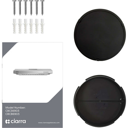 Hotte casquette CIARRA CAW6903A
