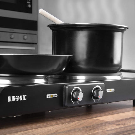 Réchaud électrique DURONIC HP2 BK