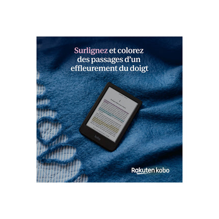 Liseuse eBook KOBO Clara Colour Noire