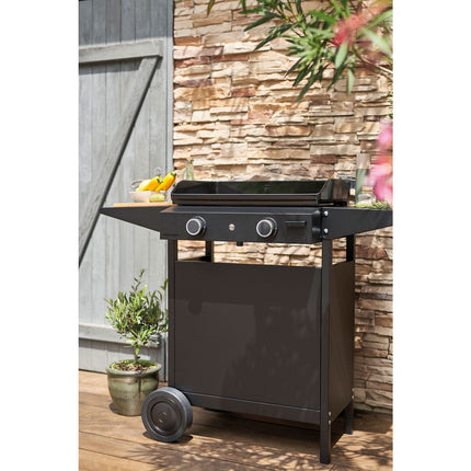 Chariot Plancha FORGE ADOUR CHOAF60N noir compatoble avec plancha Origin G60AN