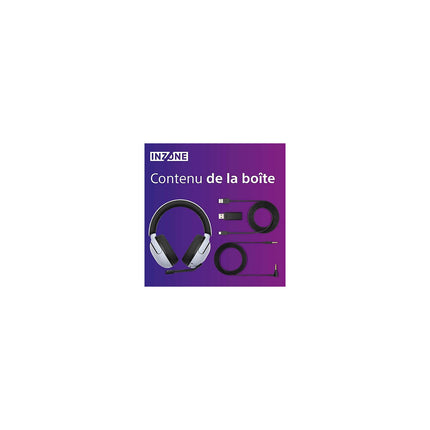 Casque gamer SONY H5 Blanc