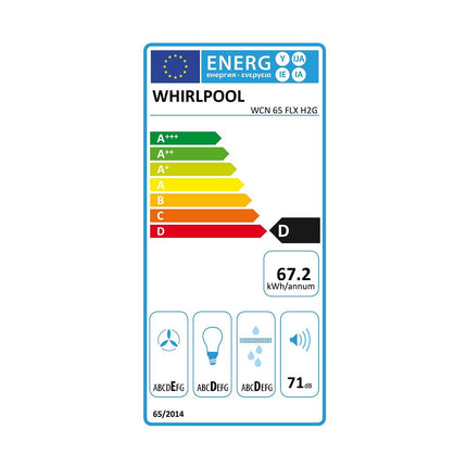 Hotte casquette WHIRLPOOL WCN65FLXH2G