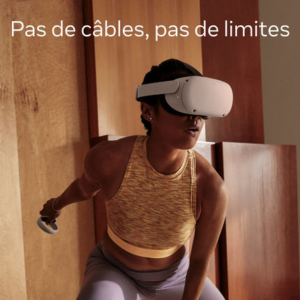 Casque de réalité virtuelle META Quest 2 256GB Reconditionné